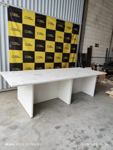 Mesa reunião MDF 30mm Fabricamos sob encomenda 