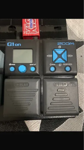 Pedaleira Zoom G1on com fonte