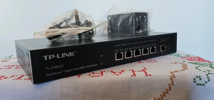 Roteador TP-Link TL-ER6020 Gigabit Dual-WAN VPN