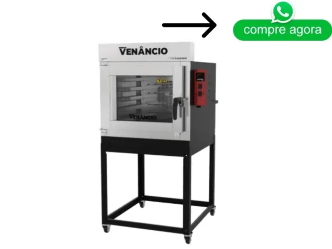 Forno Turbo 5 Esteiras Venâncio a Gás