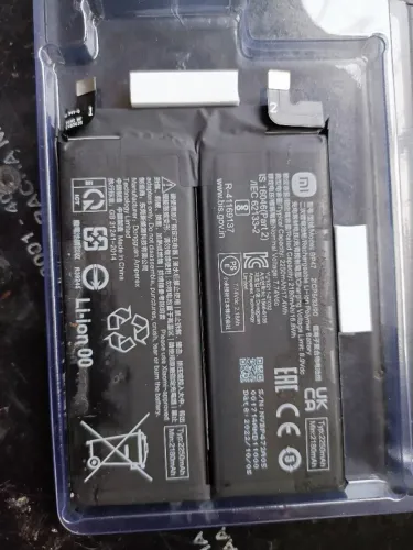 Bateria Xiaomi REDMI NOTE 11 PRO PLUS 5G - BP47 Original - 4.500mAh(2 x 2250mAh)