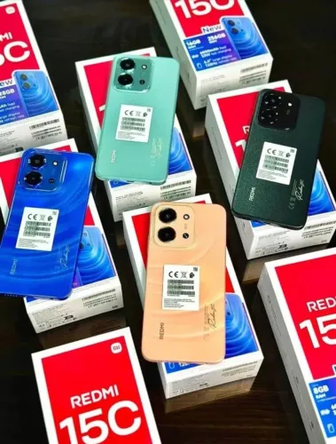Celular Redmi 15c 4G 128Gb + 04Gb Ram Novo Lacrado Global Capa Pelicula Entregamos Gratis