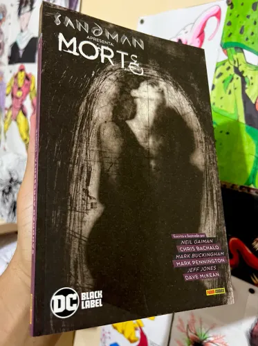 Sandman morte edição dc black label