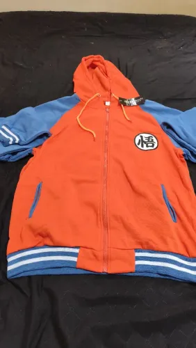 Jaqueta Moletom com Caouz- Goku - Dragon Ball Z 