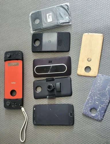 Moto Z2 force + 5 snaps: dock veicular, Speaker alexa...