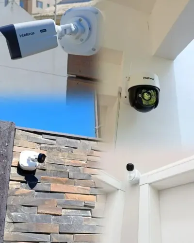 CÂMERA INTELBRAS 360º COM INSTALAÇÃO INCLUSA R$760,00
