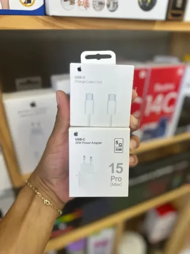 Carregador iPhone Turbo 35W Apple Usb-C (Original) - Com Garantia