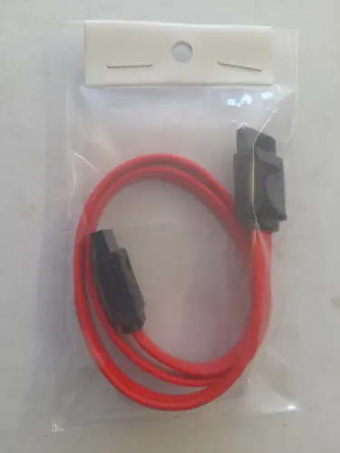 Cabo SATA para HD/SSD - Novo - 30cm