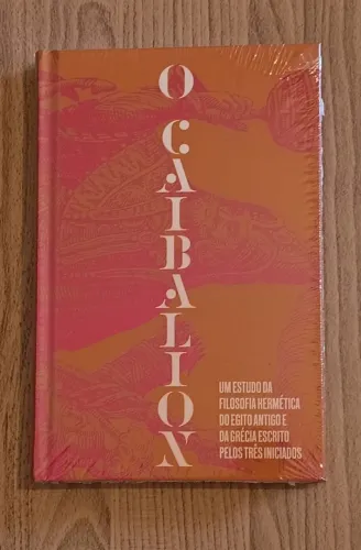 Livro O Caibalion - Edição de Luxo com Capa Dura - NOVO E LACRADO