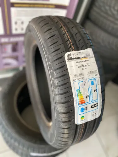 Pneu Continental Bravuris 185/60/14 Novo (instalação grátis)