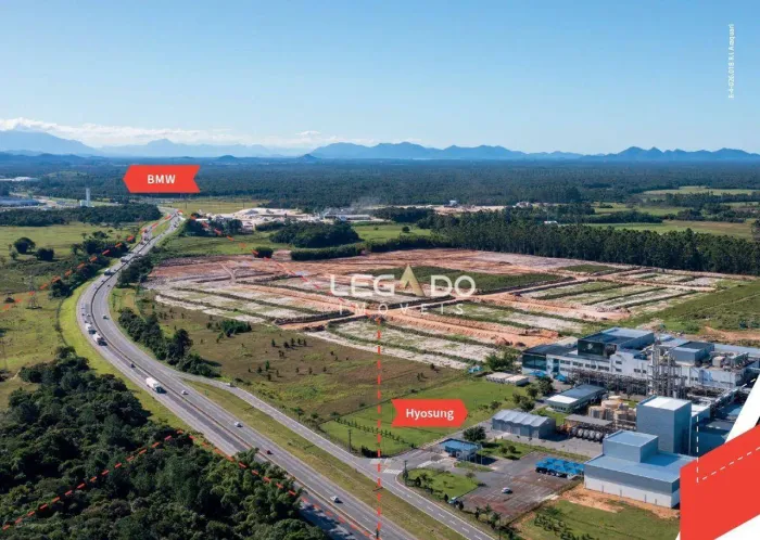 Terreno Industrial à venda, 2000 m² a partir de R$ 1.000.000 - Rainha - Araquari/SC