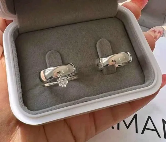 Aliança namoro pronta entrega