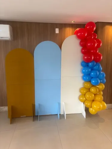 Painel de MDF para festa