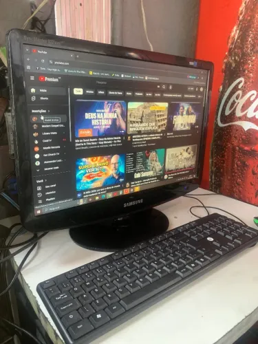 8GB RAM SSD+ HD 500GB + Monitor 19? - Completo