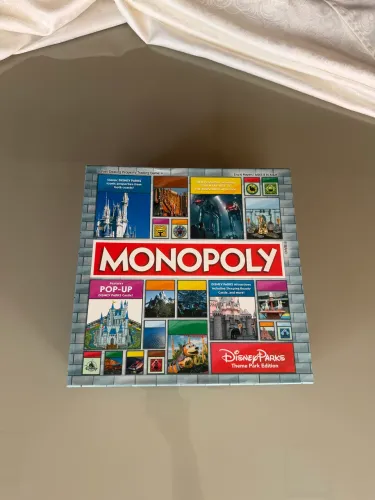 Monopoly Theme Parks Disney original importado