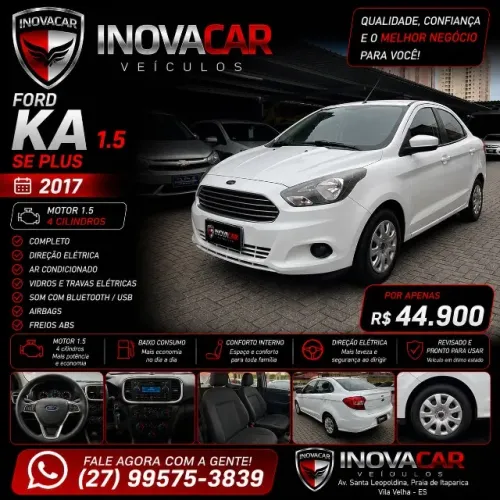 Ford KA+ Sedan 1.5 16V Flex 4P 2017