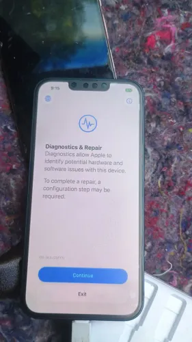 iPhone 13 128  azul meia noite para retirada de peças