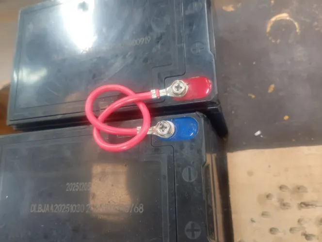 4 baterias 12 v bike eletrica