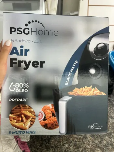 Air fryer nova com nota