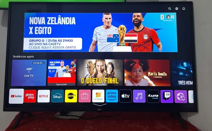 Smart 43' 4k LG com Alexa.