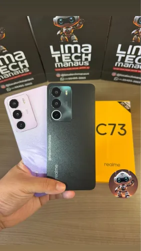 Realme C73 256GB Novos Entrega Grátis - Loja Lima Tech Manaus