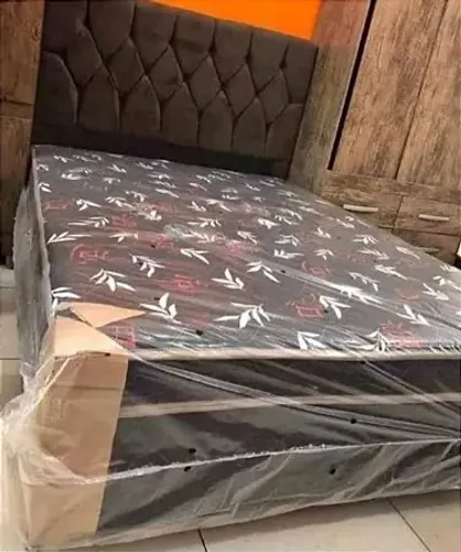 Cama box casal mola 10cm espuma