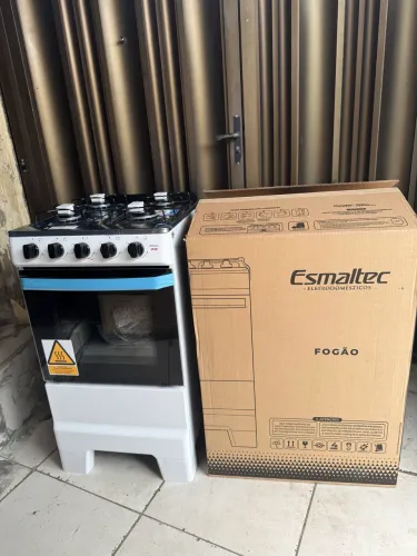Fogão 4 bocas ESMALTEC- NOVO