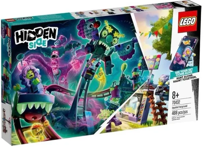 Lego Hidden Side 70432 - Parque de Diversões Mal Assombrado - Novo