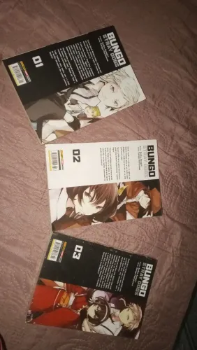 3 mangas : Bungo stray dogs