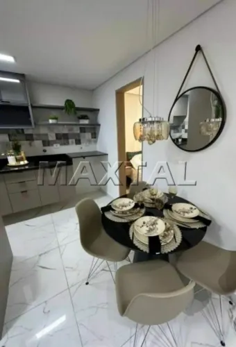 Apartamento duplex à venda com varanda, 1 dormitório, sala e cozinha. De 35m², em Santana.