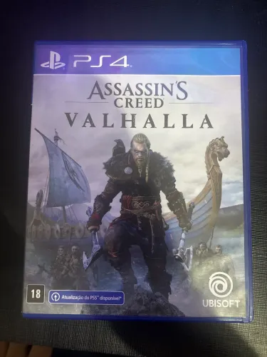 Jogo Assassin's Creed Valhalla PS4 (Atualização Grátis PS5) - Mídia Física