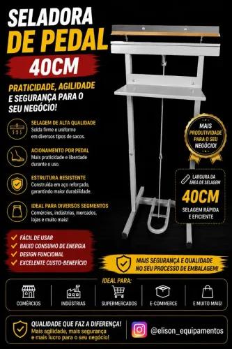Seladora de pedal