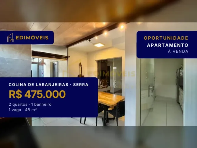 Apartamento Garden 2 quartos em Colina de Laranjeiras, espaço ao ar livre