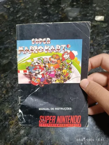 Manual Mario Kart Original 