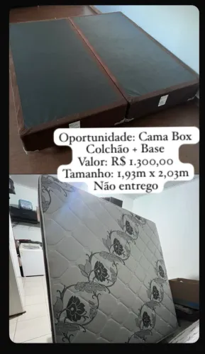 Vendem-se 02 Camas box - leia a descrição