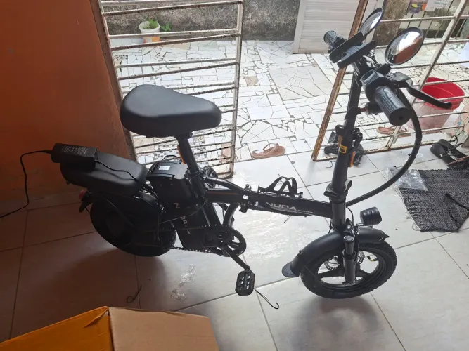 VENDO BICICLETA ELÉTRICA DOBRÁVEL NUDA