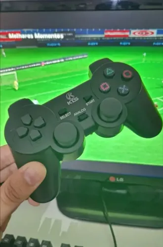 Controle Joystick Sem Fio PlayStation 2 PS2 Novo