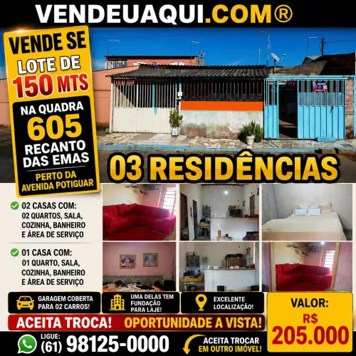 Qd 605 Recanto Das Emas