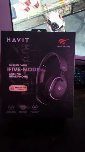 Fone HEADSET GAMER HAVIT FUXI-H7