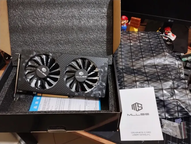 Placa de Vídeo AMD RX 590 8gb 2304SP Mllse (nova)