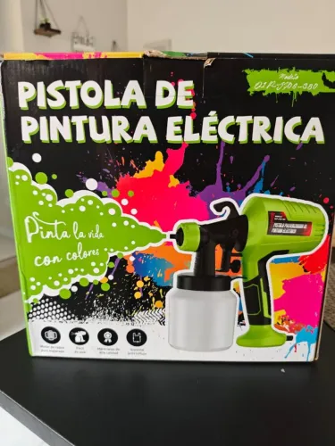 Pistola de pintura elétrica