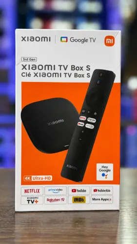 MI BOX S 3*GERAÇÃO 4K 32GB Wi-Fi 6 APARELHO NOVO, LACRADO!