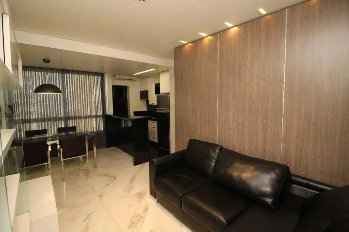 Excelente Apartamento mobiliado para Locação no Santo Agostinho, Belo Horizonte-MG: 2 Quar