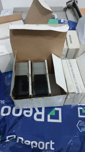 Lote cartuchos de grampos para grampeador eletrico