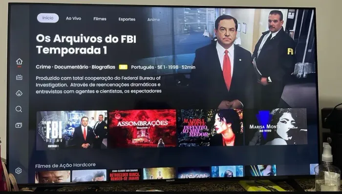 Tv 50 polegadas nova