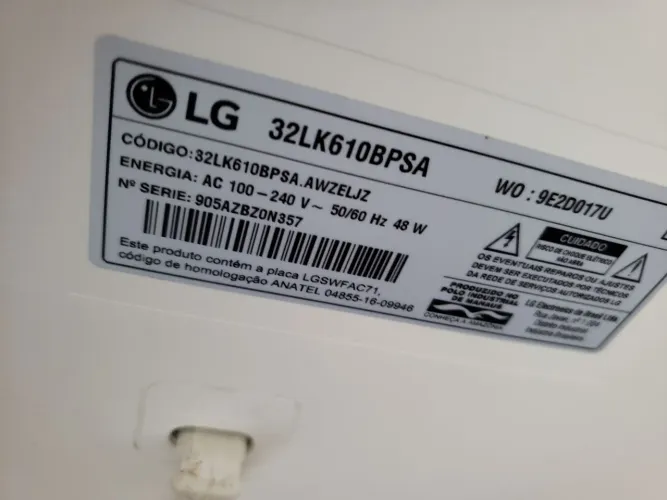 Tv Lg 32 Smart 32lk610bpsa