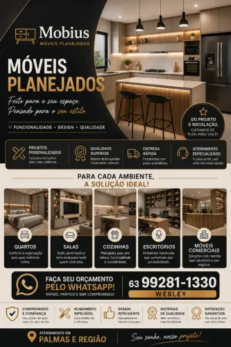 MÓVEIS PLANEJADOS EM PALMAS E REGIÃO