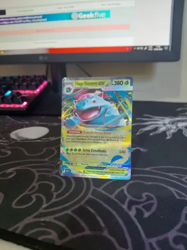 Carta Pokemon Mega Venasaur ex + ivusaur