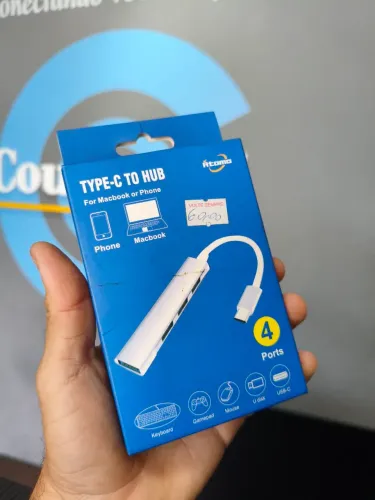 HUB T-C 4 PORTAS USB