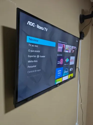 SMART TV AOC LED 32 POLEGADAS EM ESTADO DE NOVO